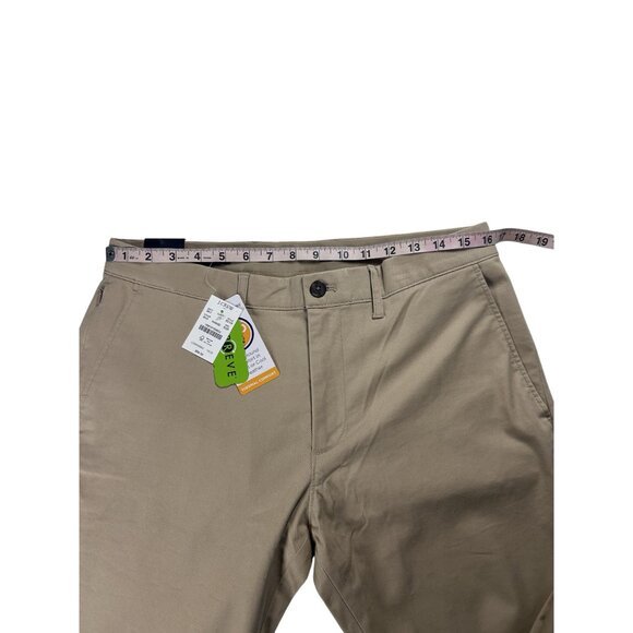 J.Crew Chinos TruTemp365 Pants Men's Slim Fit Sz 32x30 Thermal Comfort Beige NEW - Picture 7 of 16